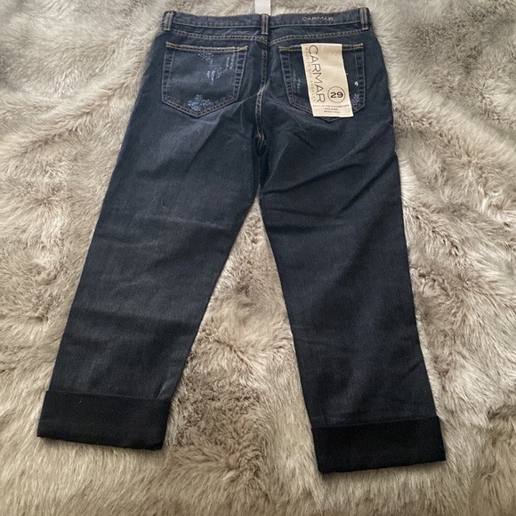 Car Mar LF Jean - Distressed with sequin embellishing - Picture 6 of 6